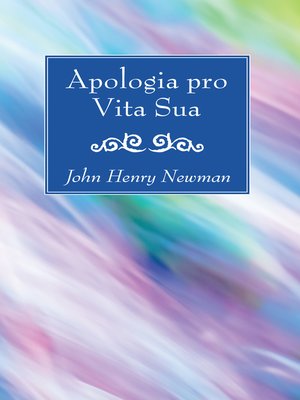 cover image of Apologia pro Vita Sua